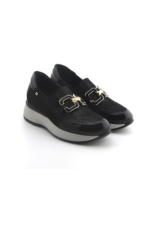 Oxford Klasik Kadın Diğer 5d5458ds Donna Serena 5458ds Camoscio Glitter Nero Siyah