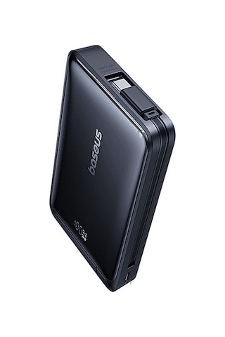Baseus Nomos Qi2 10.000 Mah 45w Manyetik Taşınabilir Şarj Cihazı Siyah