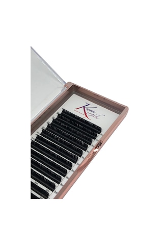 Kaşmir Kirpik Çek Bırak D Kıvrım 0.05 MM 9 Numara Tek Boy Kirpik