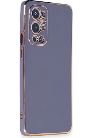 Newface One Plus 9 Pro Kılıf Volet Silikon - Mavi Resimdeki