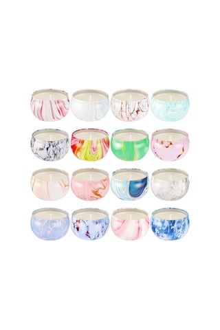 16 Paket Anne İçin Kokulu Mum Hediye Seti Kadın, Ev Kokulu Banyo Yoga İçin 2.5oz Kavanoz Mumlar, Doğal Soya Balmumu, Anneler Günü, Doğum Günü, Sevgililer Günü İçin Koku Mumu Diğer