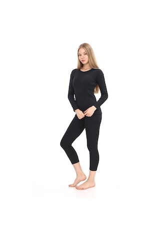 Sauna Suit Unisex Kışlık Termal Içlik, Sıcak Tutan Pamuklu Yakmayan, Termal Takım, Termal Antrasit Fanila Iclik Antrasit