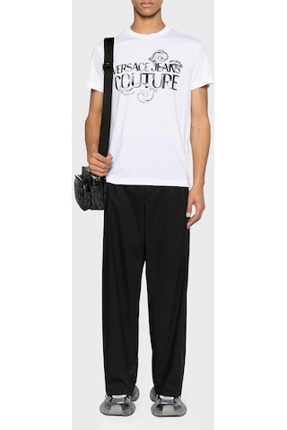 Versace Jeans Couture Erkek T Shirt 76gahg00 Cj00g 003 Beyaz