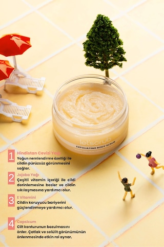 Cold Effect Body Scrub Vücut Peelingi Sıkılaştırıcı Ve Nemlendirici Nem Bombası 280 Gr