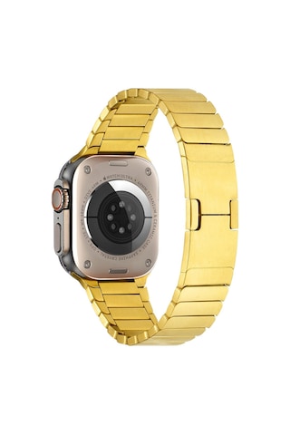 Watch 42mm Uyumlu Krd-82 Metal Zore Kordon-rose Gold