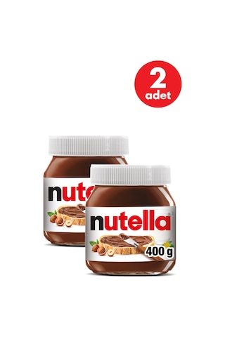 Nutella Kakaolu Fındık Kreması 400 Gr - 2 Adet