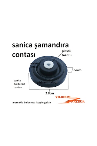 Sanica Gömme Rezervuar Şamandıra Contası Flatör Contası