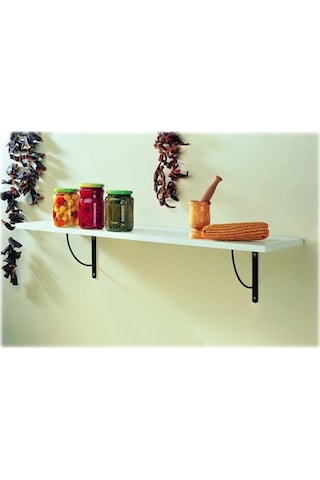 Gürçayhırdavat Gürçay Dekoratif Rafaltı 24Cm*24Cm Siyah (2'Li Paket)