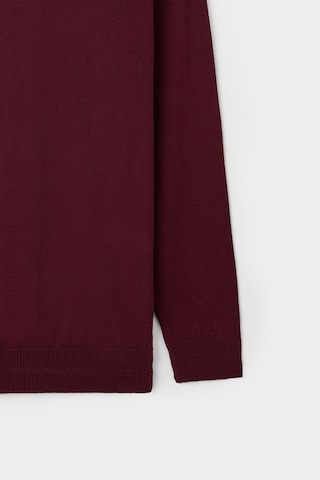 D's Damat Ds Damat Regular Fit Bordo Düz Örgü Kazak 5hf062442004m B01