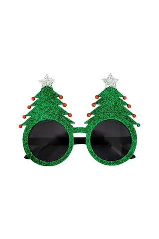 Yılbaşı Noel Çam Ağacı Parti Gözlüğü