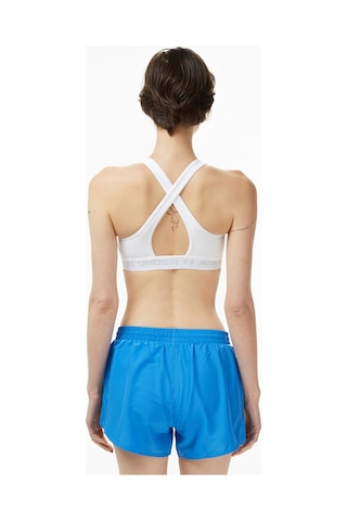 Under Armour Crossback Mid Kadın Beyaz Antrenman Bra 1361034 Beyaz