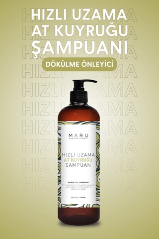 Maru Hızlı Uzamaya Yardımcı At Kuyruğu Şampuan 400 Ml