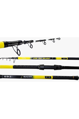 Bauer Cs X4 420cm 100-400gr Teleskopik Surf Olta Kamışı