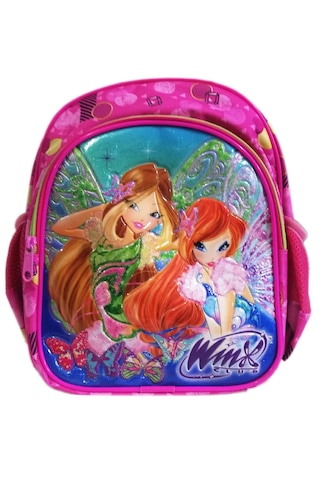 Winx Anaokulu Çantası - İki Bölmeli Kız Çocuk Günlük Ve Okul Çantası Çok Renkli