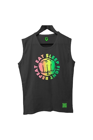 Top Glory Eatsleepx Tank Top Kolsuz Sporcu Tshirt (532150206) Siyah Top Glory Eatsleepx Tank Top Kolsuz Sporcu Tshirt (532150206) Siyah
