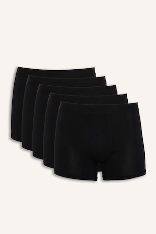 Defacto Regular Fıt 5'li Boxer E7204AX25SM Siyah