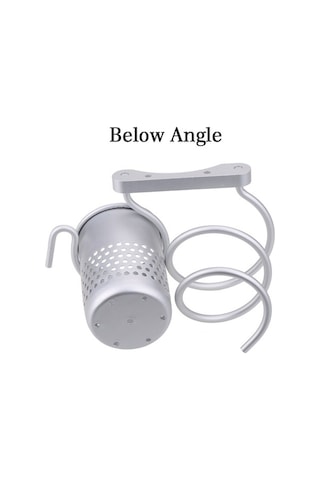 Fortunelane Duvar Tipi Saç Kurutma Tutucu - Alüminyum, Saç Testeresi Tarak İçin Konforlu Saklama Diğer Banyo Aletleri Diğer