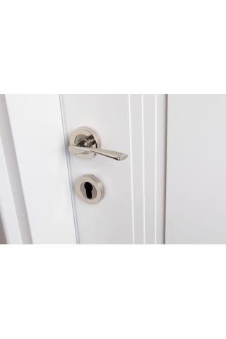 Nikel Brawo Yale Kapı Kolu Ön - Arka Takım