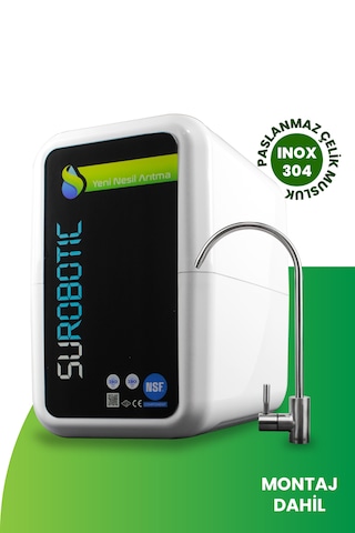 Premium Camlı Mineralli 80 Gpd Membranlı Su Arıtma Cihazı
