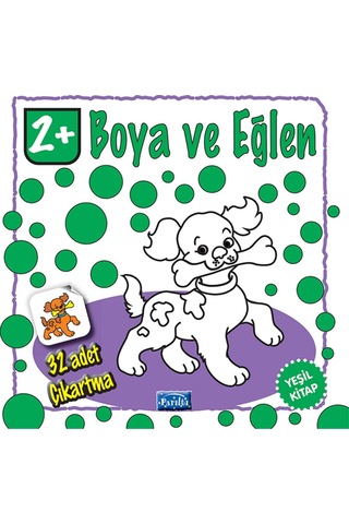 Boya Ve Eğlen Serisi Turuncu Ve Yeşil Kitap Seti