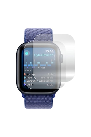 Apple Uyumlu Watch Se 40 Mm Ekran Koruyucu Şeffaf Tpu Film 2 Adet
