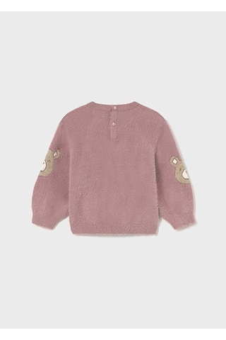 Mayoral Pembe Kız Bebek Kürklü Kazak 2356 Pembe