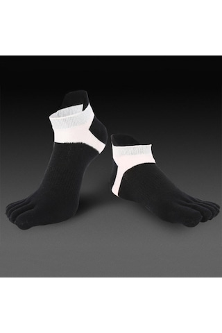 Homyl Erkekler Ve Kadınlar Için Ayak Bileği Çorap Pamuklu Siyah