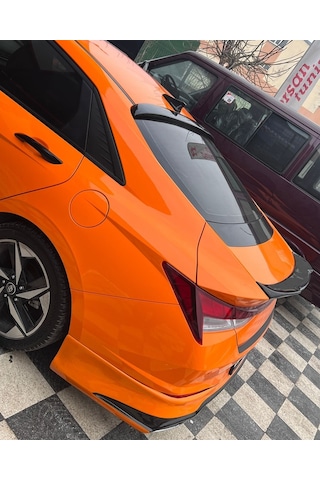 Hyundai Elentra 2021... Camüstü Spoiler---fibersan Tuning