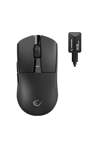 Rampage Zenıth Bt+wired+2.4g Siyah Kablosuz Paw3395 52833 Mcu Gaming Oyuncu Mouse Kdo