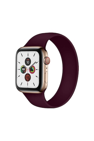 Watch 38mm Uyumlu Krd-31 Solo Loop Small Mkst Kordon-siyah