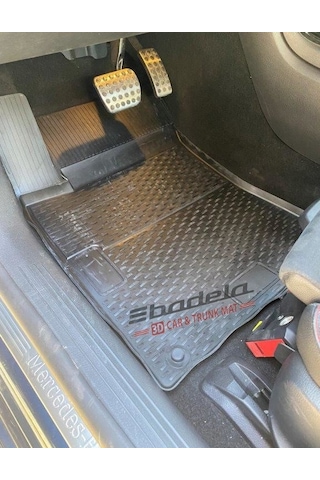 2018-2019 Mercedes B Serisi 3d Kauçuk Kokusuz Havuzlu Paspas