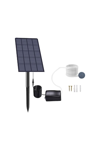 2 W Plug-in Solar Oksijen Pompası Balık Tankı Oksijenatör