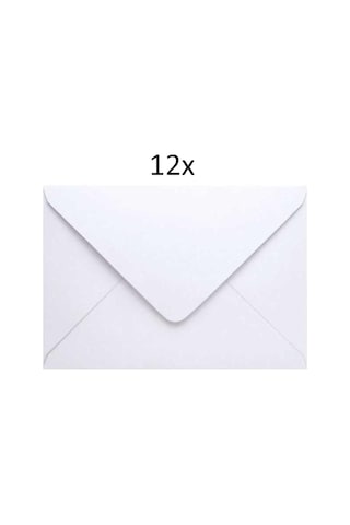 İstisna 12 Adet Davetiye Zarfı 14 x 20 Cm 110 Gr. 1. Hamur