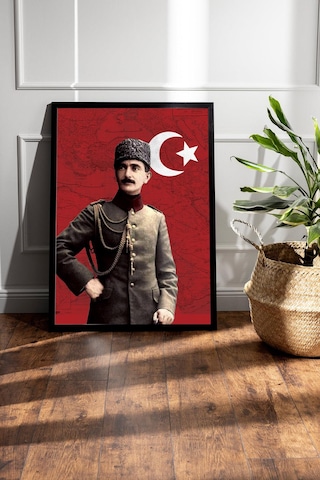 Nuri Paşa Çerçeveli Tablo - Nuri Killigil