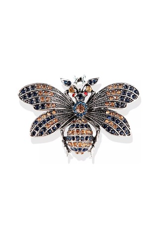 Villovatik Zarif Retro Kelebek Broş 222820620 Mavi