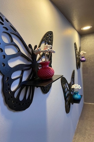 Dekoratif Kelebek Duvar Rafı 3'Lü Set (545783200)