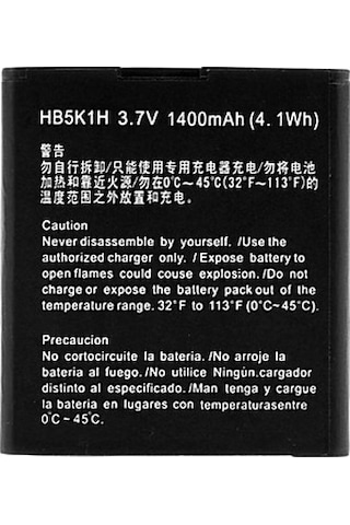 Huawei Hb5K1H Batarya Pil 1400 Mah - Servis