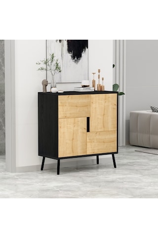 Darien Ç001 Ahşap Siyah/safir Meşe