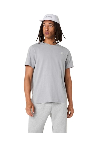 Asics Asıcs Spıral Embroıdery Tee Erkek Clay Grey/jasper Green Kısa Kollu Tshirt 2031f458-020