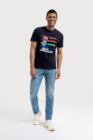 Loft Lf2035777 Ss Erkek T-shirt Navy
