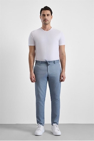 Süvari Lacivert Slim Düz Jogger Pantolon Pn2020500765-m09