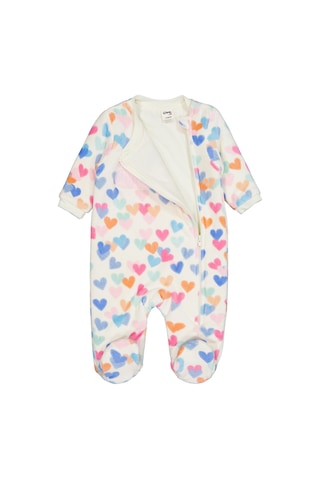Civil Baby Renkli Kalpler Empirme Uyku Tulumu - Bej Krem