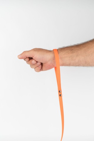 Atlas Dog Sports Biothane Kong Gezdirme Tasması Turuncu