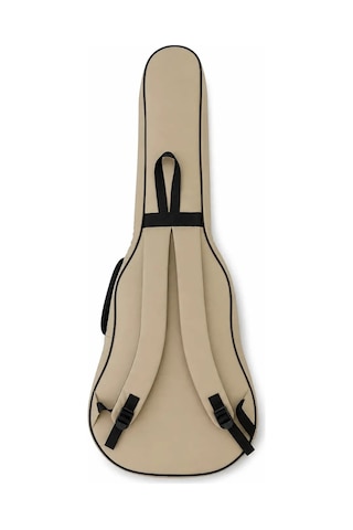 Solid Case Lux Klasik Gitar Gigbag Bej Gri