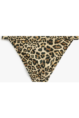 Koton Leopar Desenli Slip Bikini Altı Leopar Desenli 4sak00041mm