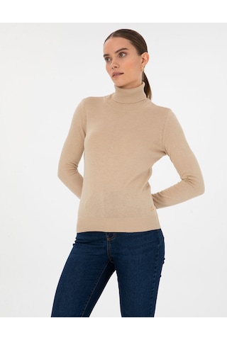 Pierre Cardin Kadın Bej Kazak /triko 50315747-vr011 Bej