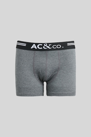 Ac&Co / Altınyıldız Classics Erkek Lacı-Bordo-Antrasıt 3'Lü Boxer Paketi