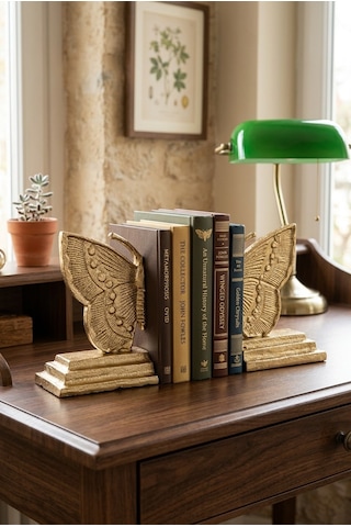 Gold Döküm Kitap Tutucu 25 7 18