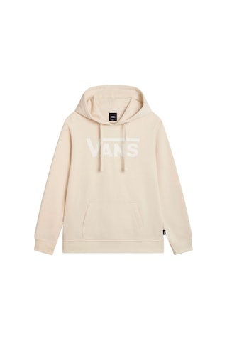Vans Wm Drop V Logo Hoodıe-b Kadın Sweat Shirt Vn0a5hnp2n11 Bej