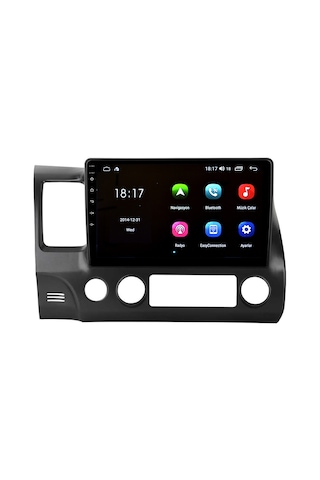Honda Civic Fd6 Android Multimedya Navigasyon Oem Oto Teyp